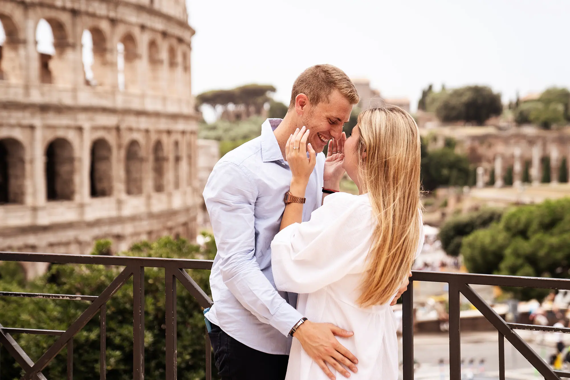 Proposta di matrimonio a Roma